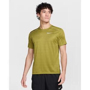Nike Men's Size XL Green Miler Dri-Fit Short Sleeve Athletic Gym Running Tee